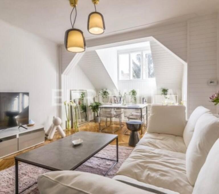 Big, Bright Apartment In The Center Of Zagreb Eksteriør billede